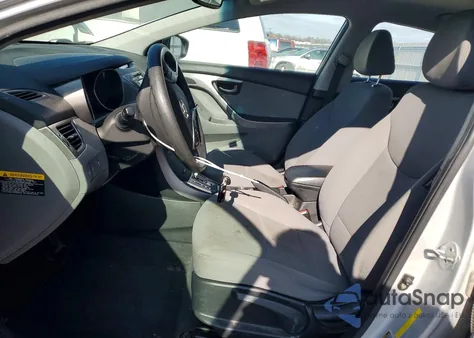 2013 Hyundai Elantra Gls from USA, damaged, VIN KMHDH4AEXDU842284